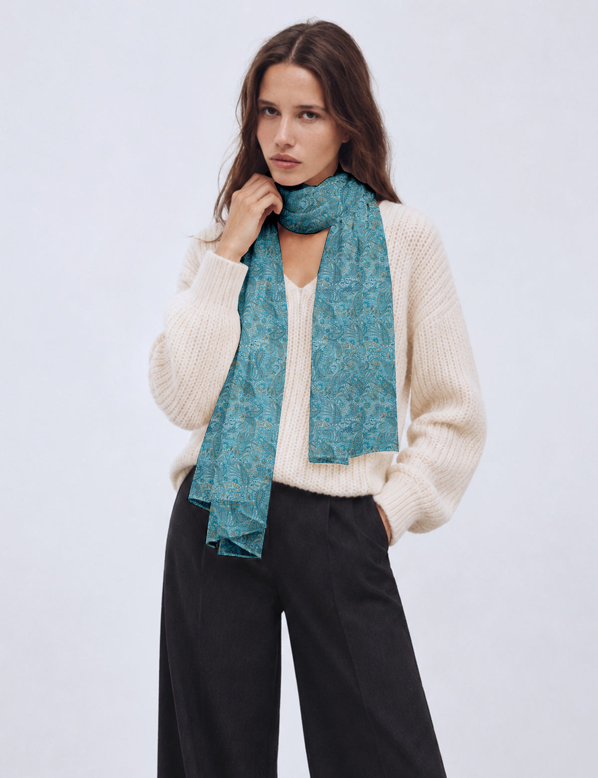 Wrap yourself in style with our printed rectangular stole, designed for neck, shoulders, or waist. Ethically crafted and embracing sustainability, this versatile accessory is a perfect addition to your wardrobe. Experience the beauty of eco-friendly fashion with our conscious clothing collection.