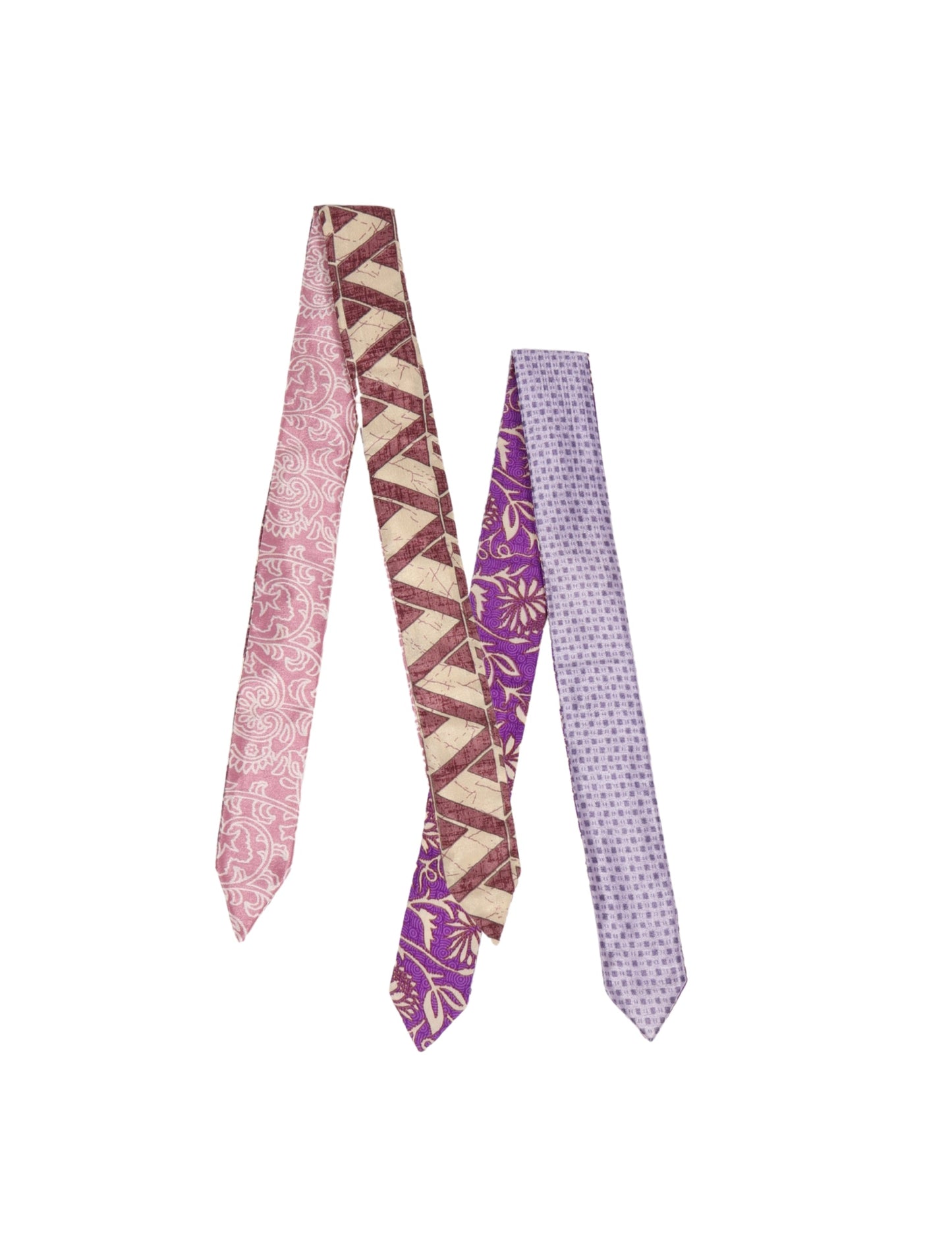 Colorful sustainable headband made from recycled fabric, representing fair trade, circular fashion, and carbon neutral clothing for mindful wardrobes.