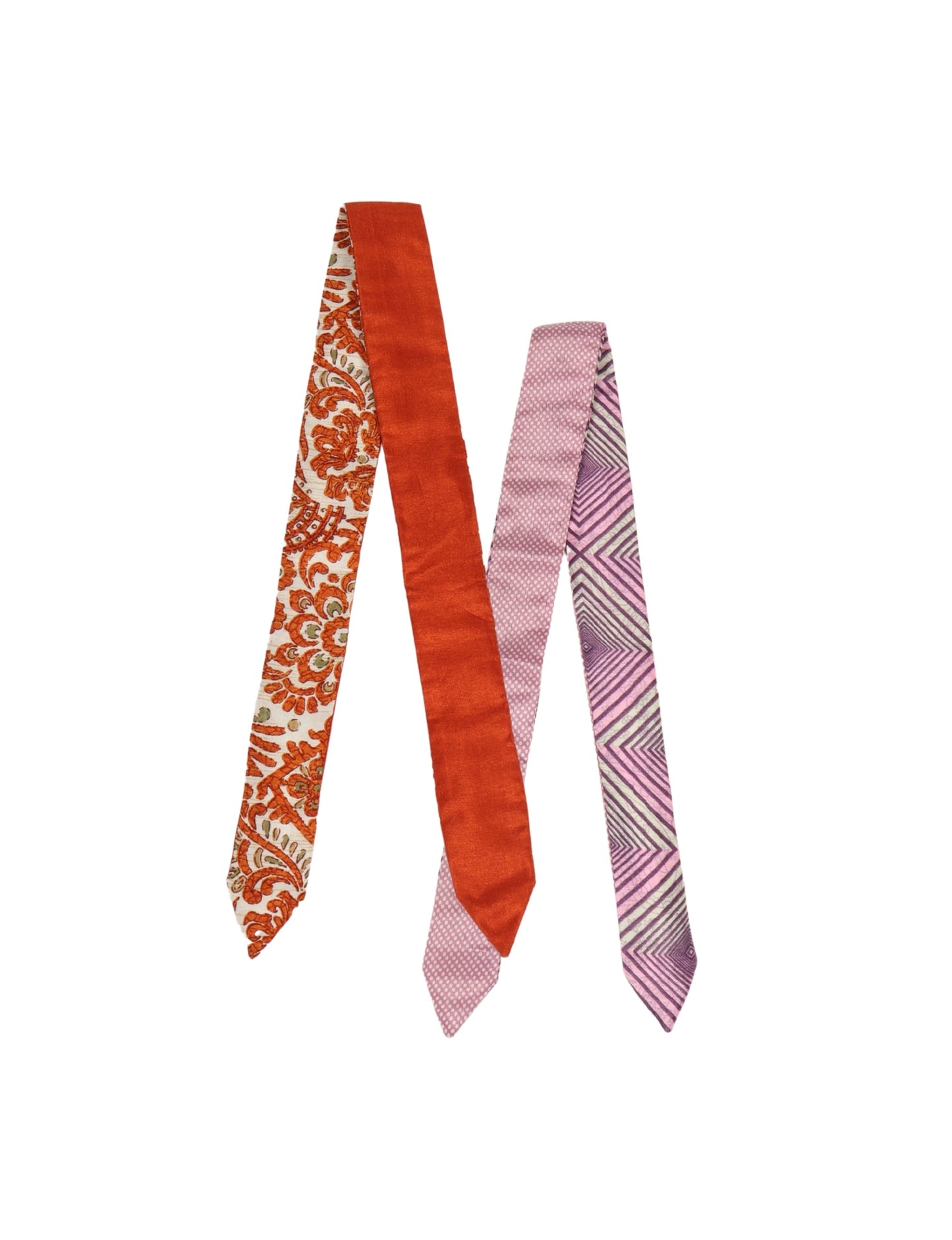 Colorful sustainable headband made from recycled fabric, representing fair trade, circular fashion, and carbon neutral clothing for mindful wardrobes.