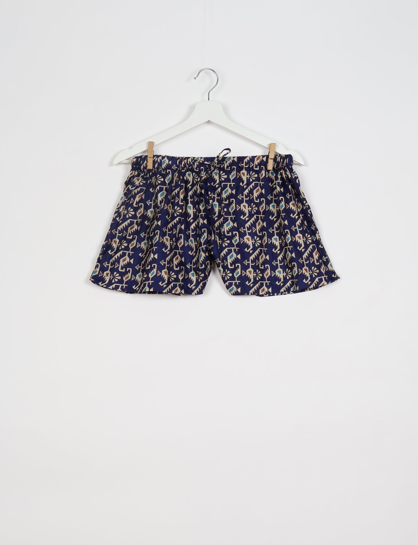 Elevate your wardrobe with our eco-friendly shorts. The all-around elastic waist and drawstring tie provide comfort and style. Crafted with ethical and sustainable practices, these shorts redefine green fashion, making them a perfect addition to your conscious clothing collection.