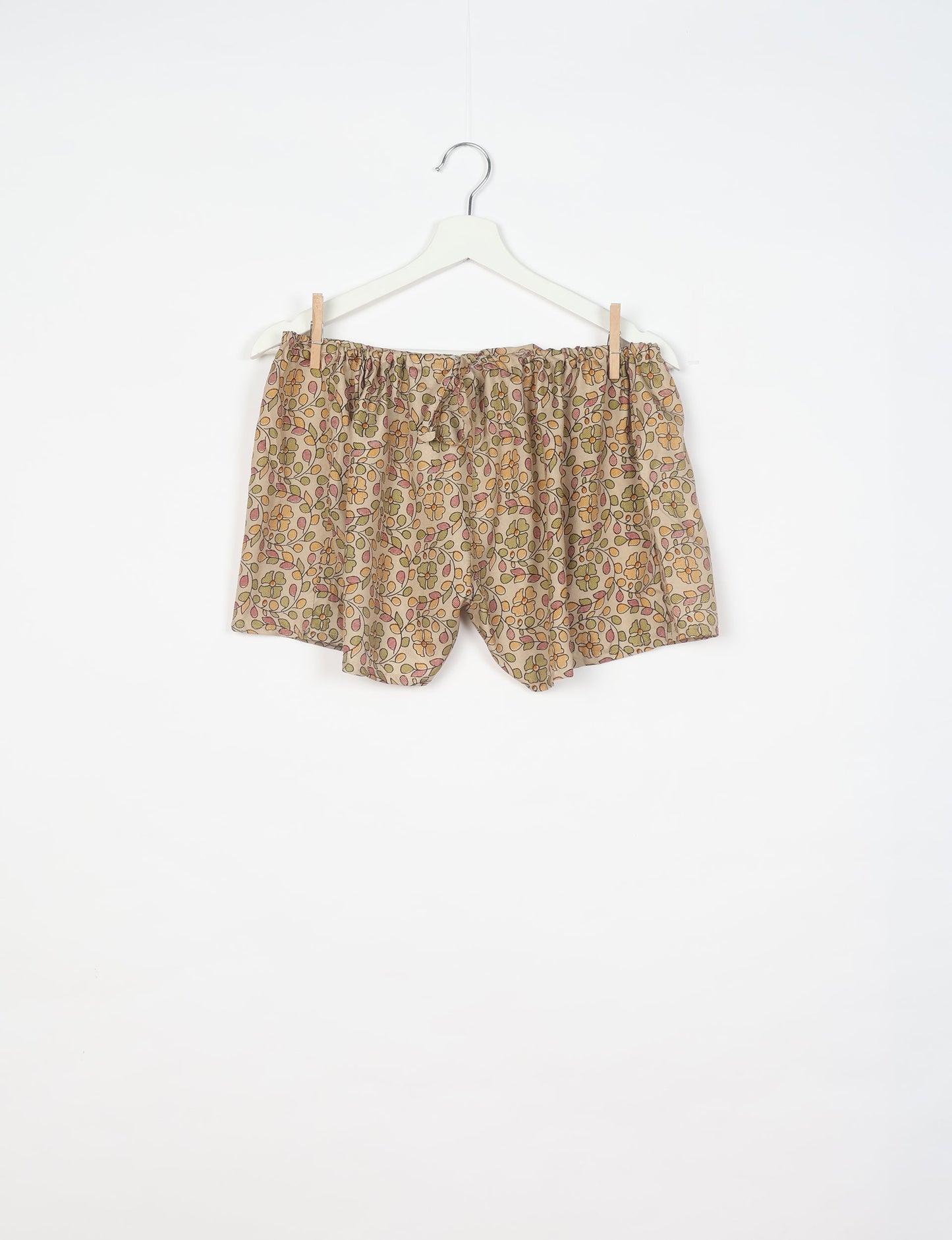 Elevate your wardrobe with our eco-friendly shorts. The all-around elastic waist and drawstring tie provide comfort and style. Crafted with ethical and sustainable practices, these shorts redefine green fashion, making them a perfect addition to your conscious clothing collection.