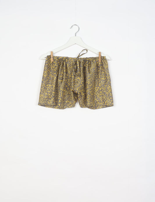 Elevate your wardrobe with our eco-friendly shorts. The all-around elastic waist and drawstring tie provide comfort and style. Crafted with ethical and sustainable practices, these shorts redefine green fashion, making them a perfect addition to your conscious clothing collection.