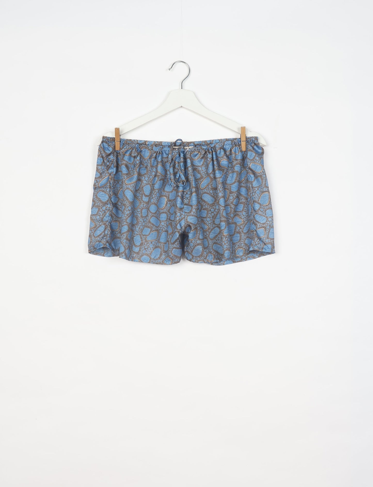 Elevate your wardrobe with our eco-friendly shorts. The all-around elastic waist and drawstring tie provide comfort and style. Crafted with ethical and sustainable practices, these shorts redefine green fashion, making them a perfect addition to your conscious clothing collection.