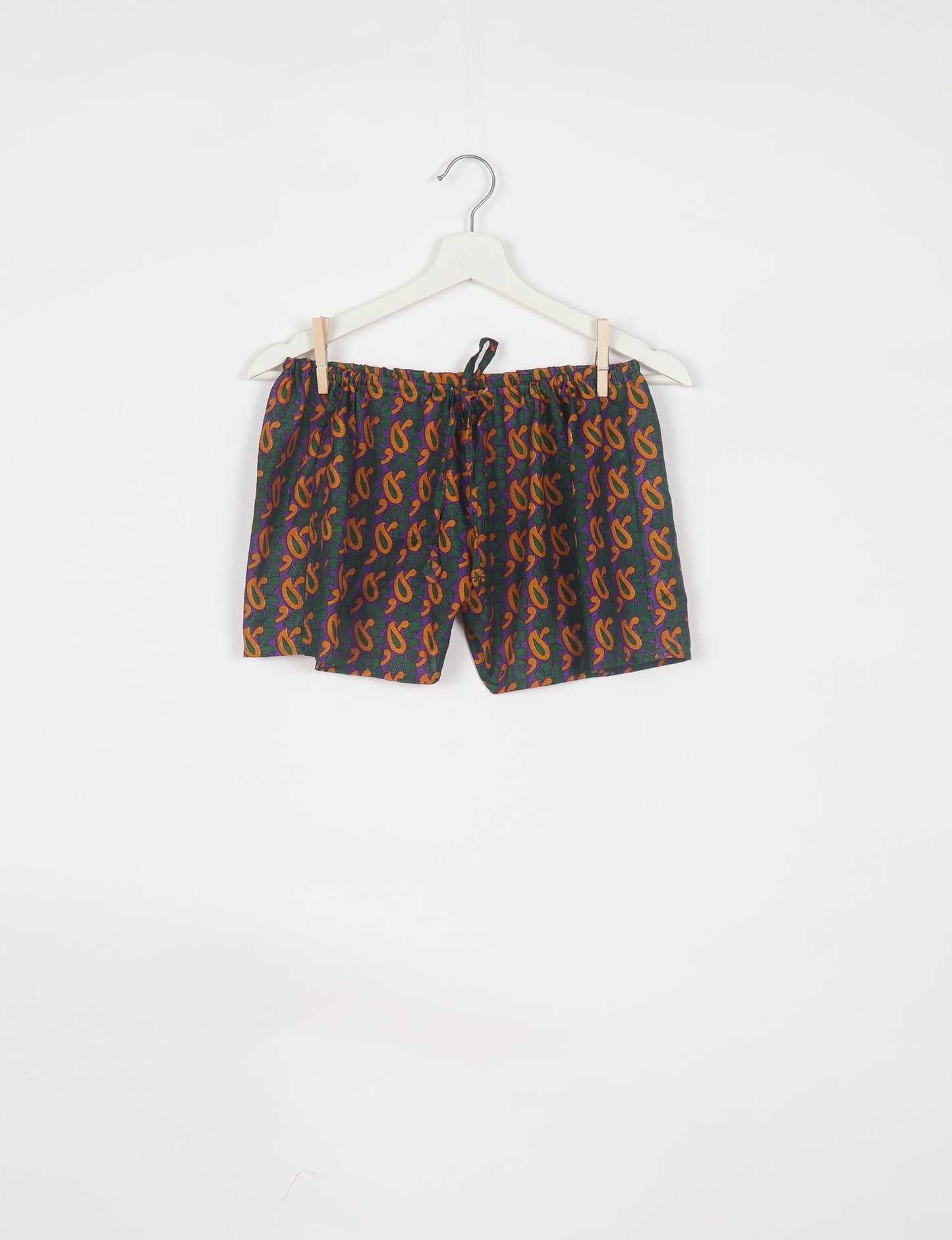 Elevate your wardrobe with our eco-friendly shorts. The all-around elastic waist and drawstring tie provide comfort and style. Crafted with ethical and sustainable practices, these shorts redefine green fashion, making them a perfect addition to your conscious clothing collection.