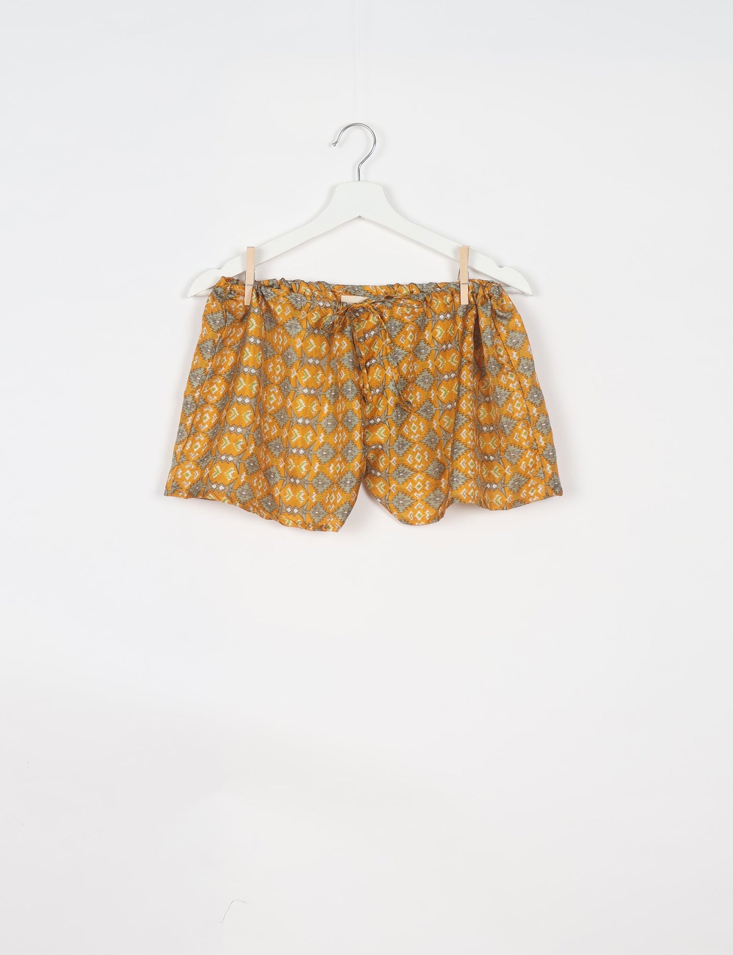 Elevate your wardrobe with our eco-friendly shorts. The all-around elastic waist and drawstring tie provide comfort and style. Crafted with ethical and sustainable practices, these shorts redefine green fashion, making them a perfect addition to your conscious clothing collection.