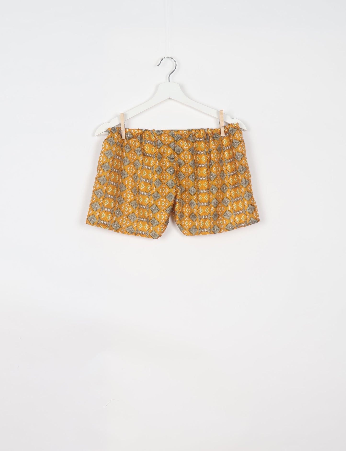 Elevate your wardrobe with our eco-friendly shorts. The all-around elastic waist and drawstring tie provide comfort and style. Crafted with ethical and sustainable practices, these shorts redefine green fashion, making them a perfect addition to your conscious clothing collection.