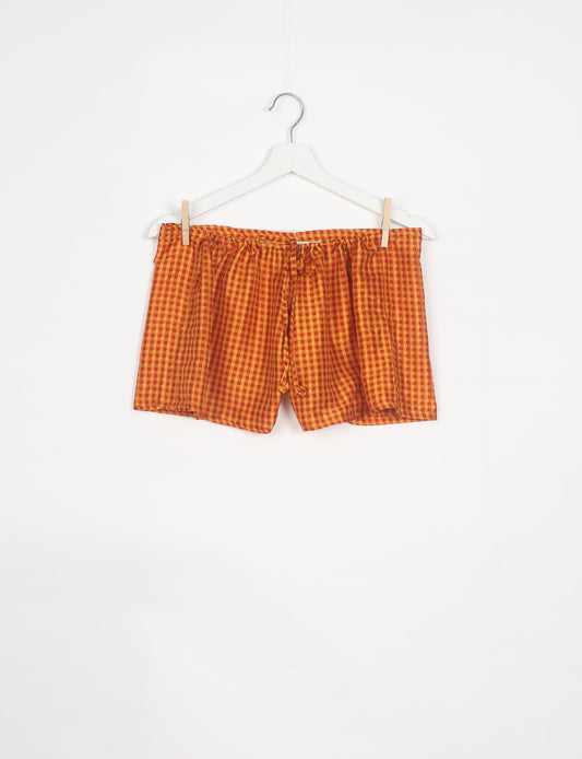 Elevate your wardrobe with our eco-friendly shorts. The all-around elastic waist and drawstring tie provide comfort and style. Crafted with ethical and sustainable practices, these shorts redefine green fashion, making them a perfect addition to your conscious clothing collection.
