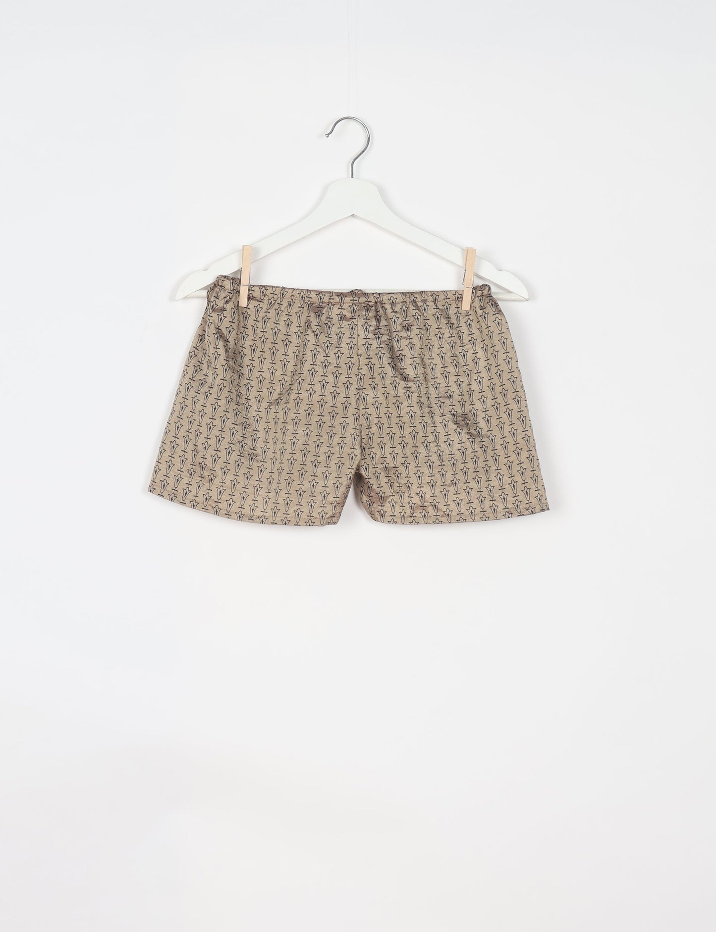 Elevate your wardrobe with our eco-friendly shorts. The all-around elastic waist and drawstring tie provide comfort and style. Crafted with ethical and sustainable practices, these shorts redefine green fashion, making them a perfect addition to your conscious clothing collection.