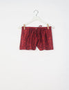 Short - Red Tropical