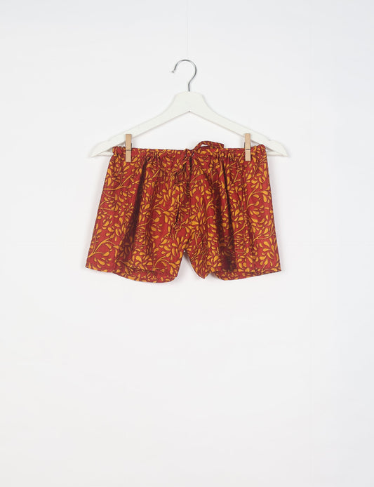 Elevate your wardrobe with our eco-friendly shorts. The all-around elastic waist and drawstring tie provide comfort and style. Crafted with ethical and sustainable practices, these shorts redefine green fashion, making them a perfect addition to your conscious clothing collection.