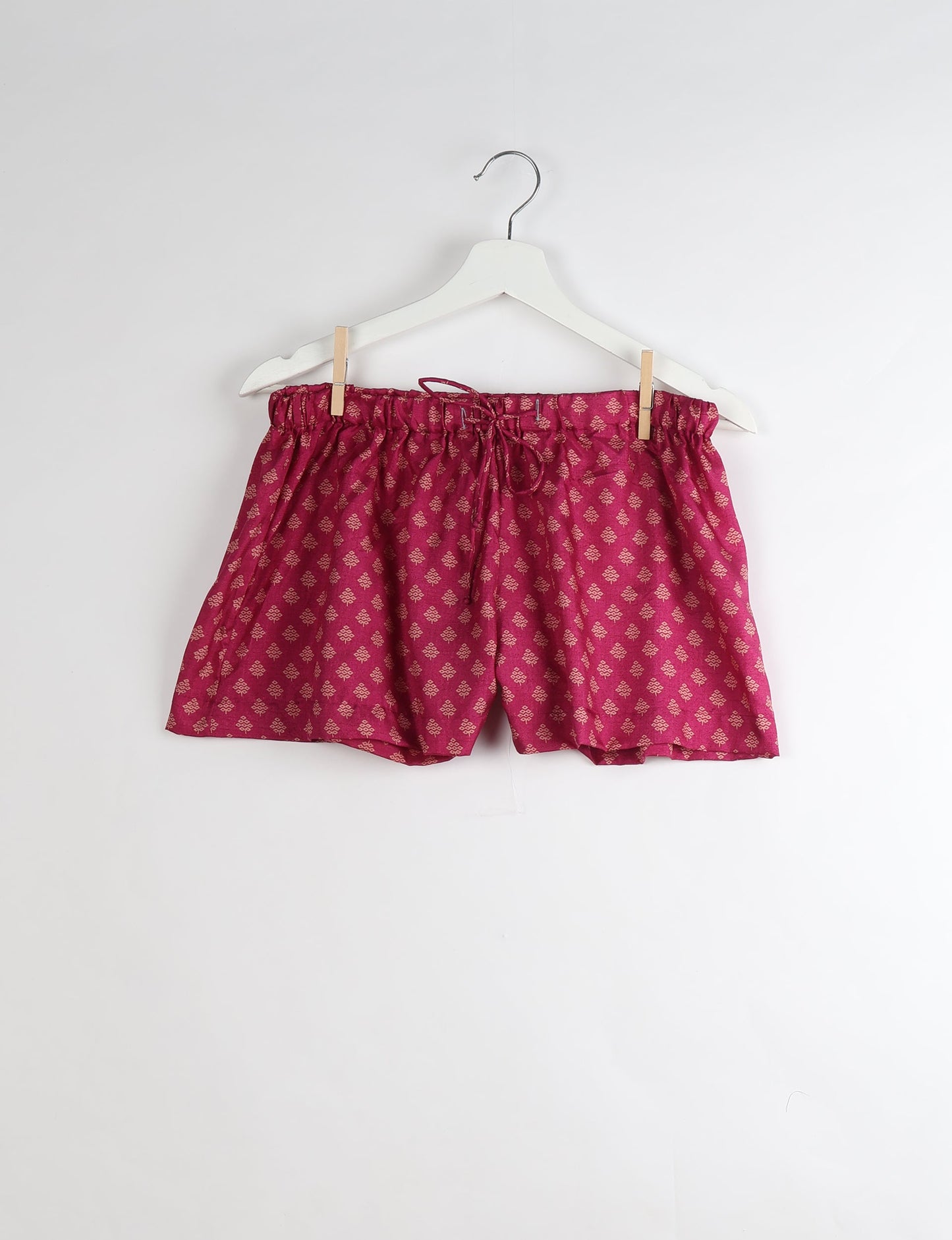 Sleep in eco-friendly luxury with our PJ Set Short. Made for the conscious consumer, these pajamas contribute to zero waste and sustainable practices. The cami top, adorned with delicate eyelash lace and cut on the bias, pairs seamlessly with the comfy shorts featuring an elasticated waist and drawstring tie.