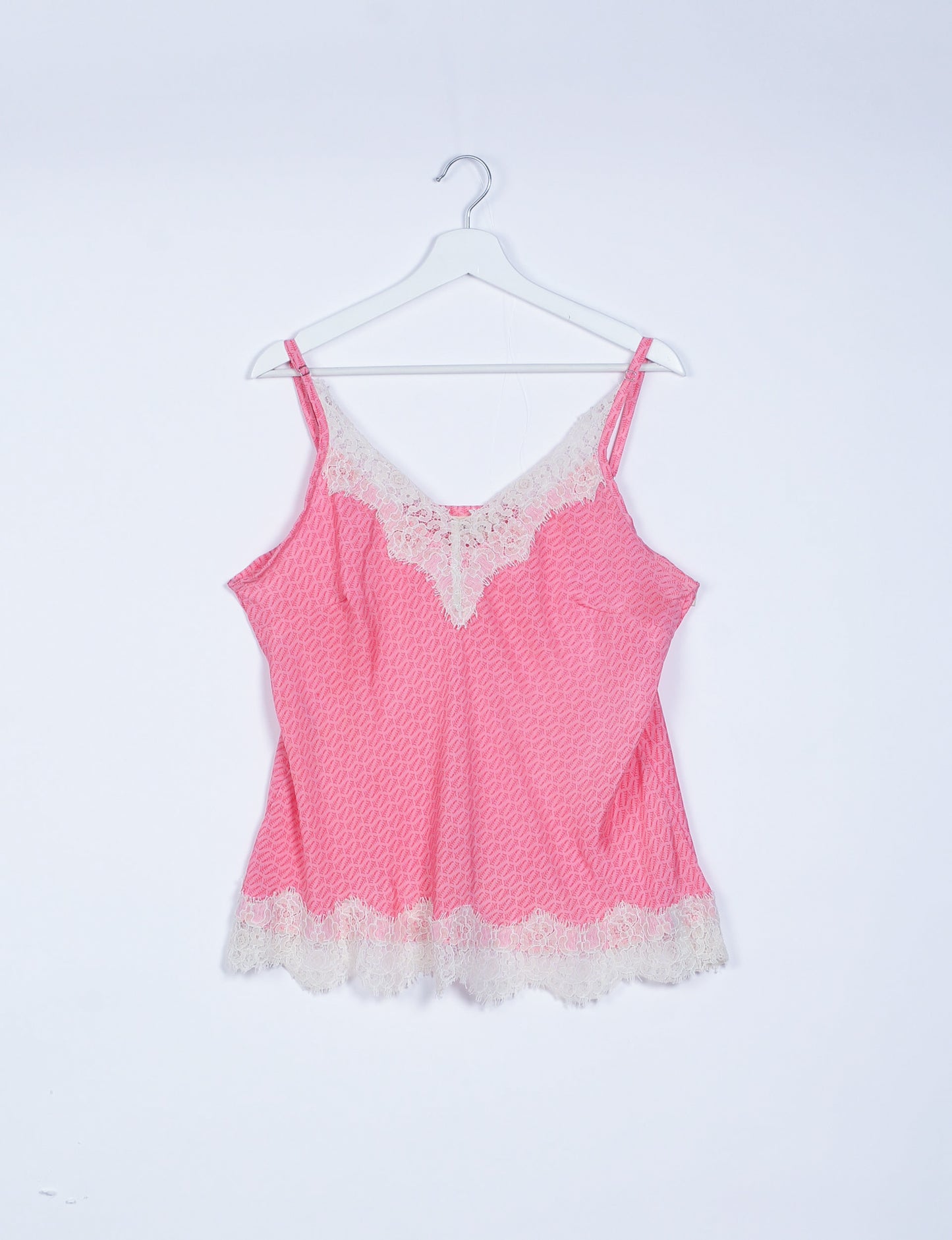 Pj Set Long - Pink Micro Design