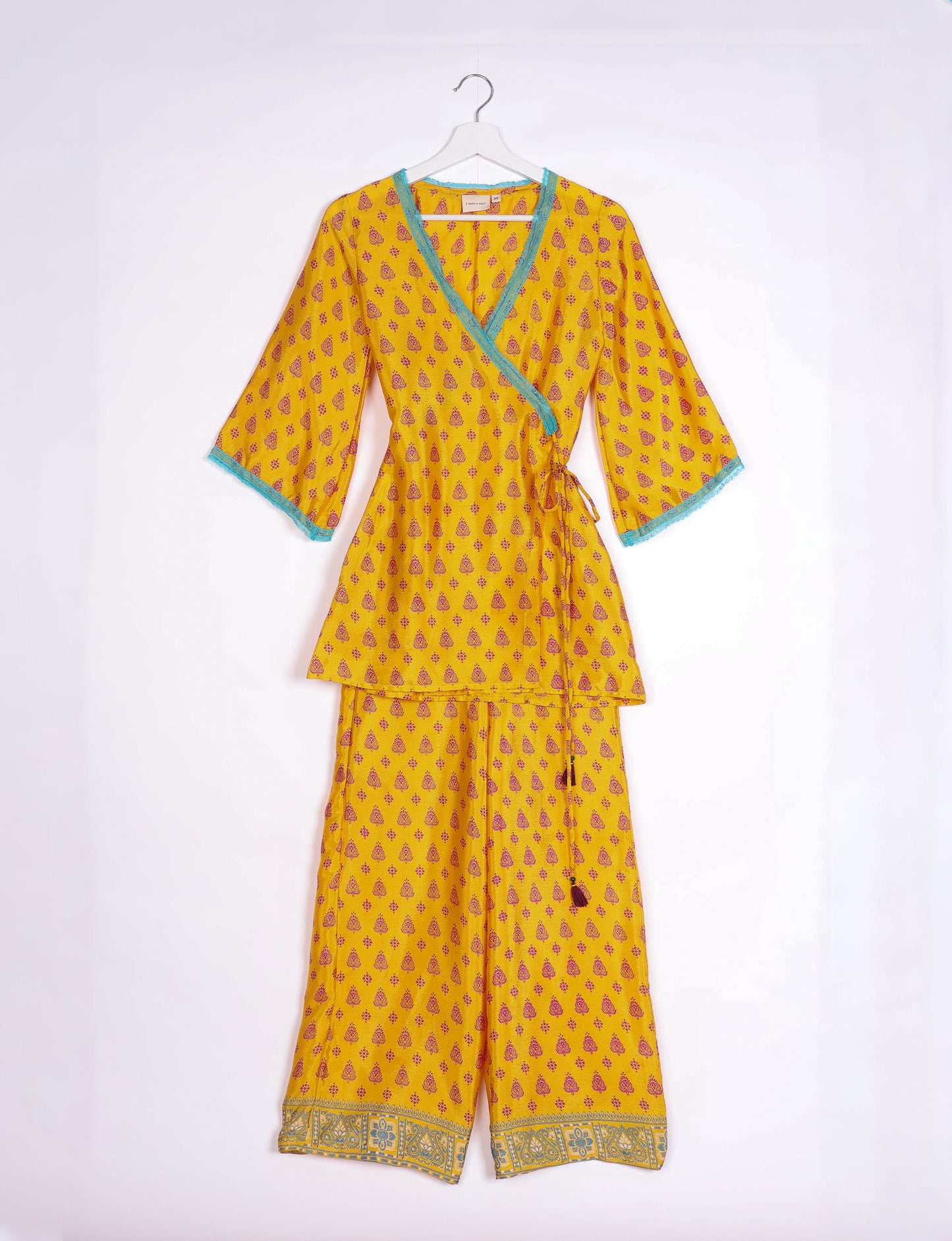 Tunic Set - Yellow Micro Design