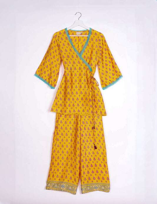 Tunic Set - Yellow Micro Design