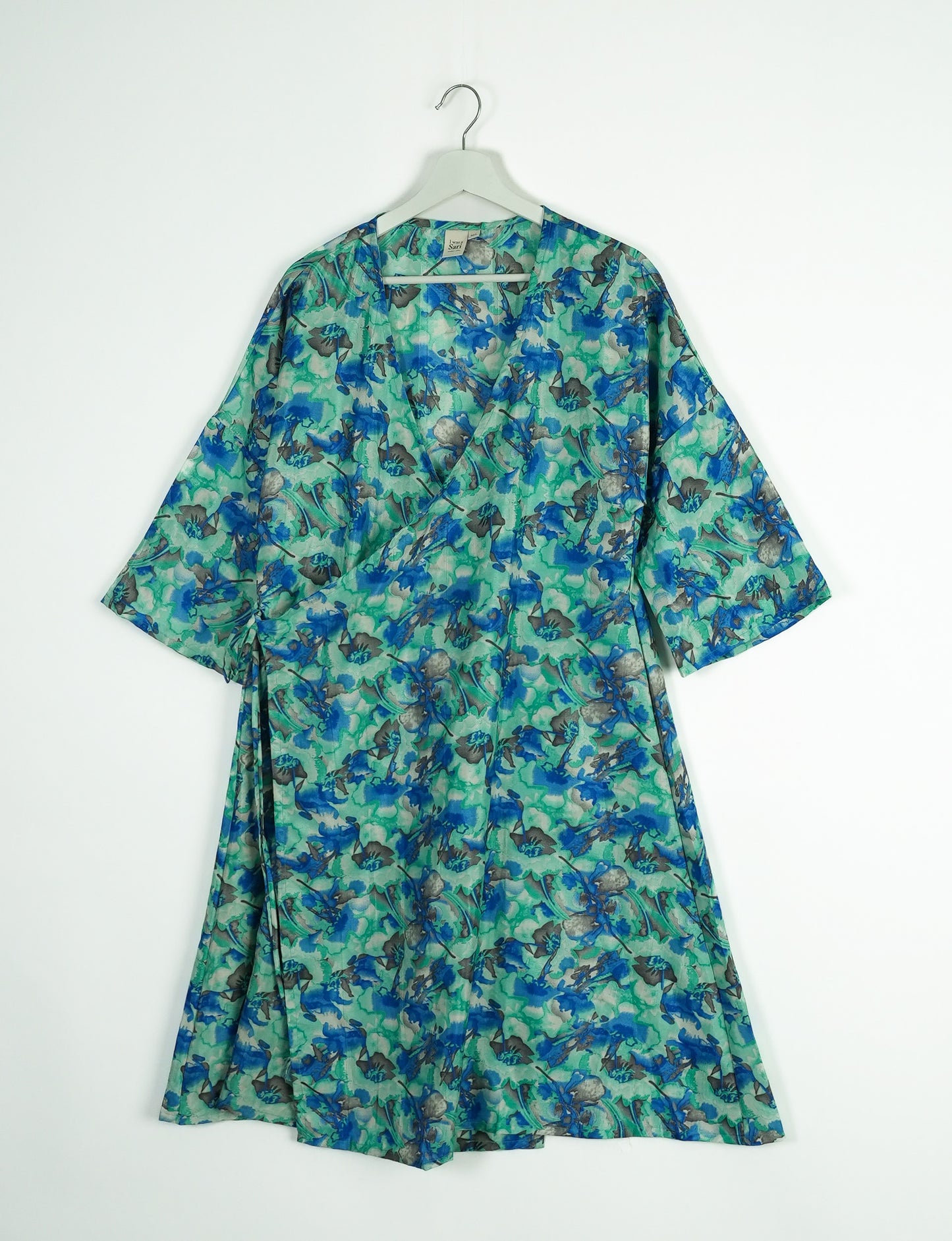 Sunset Coat - Green Abstract