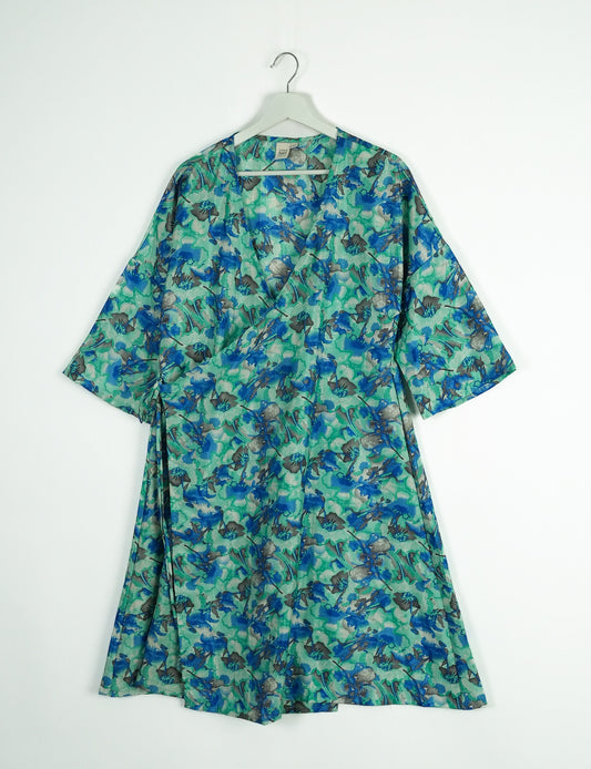 Sunset Coat - Green Abstract