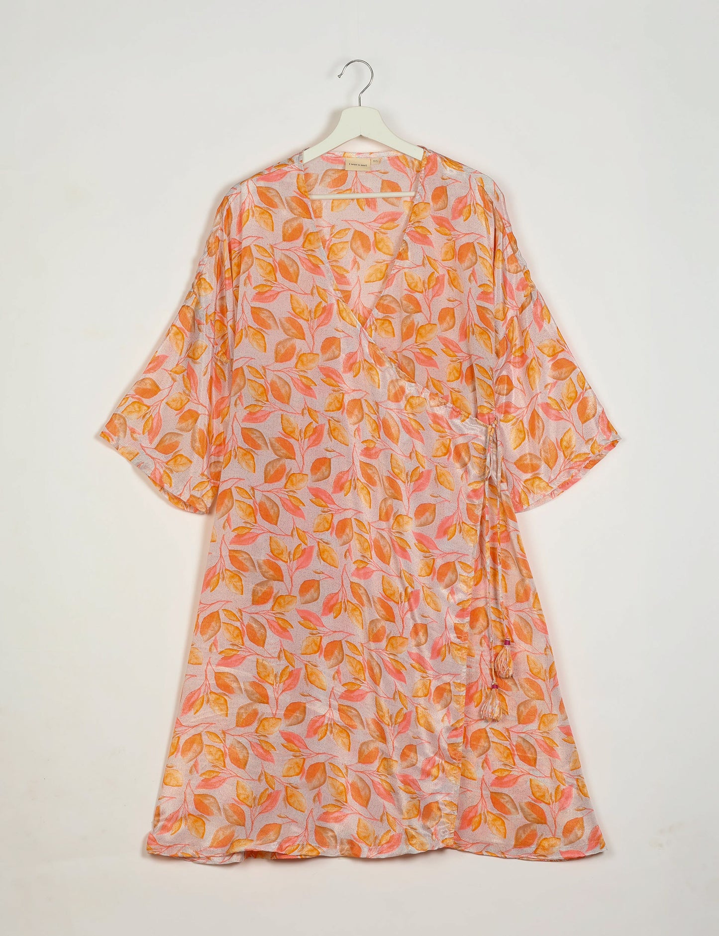 Sunset Coat - Orange Leaves