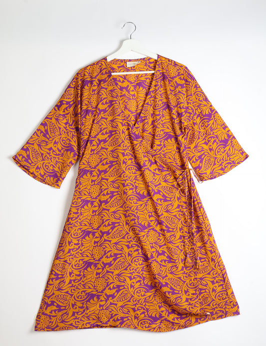 Sunset Coat - Yellow Paisley