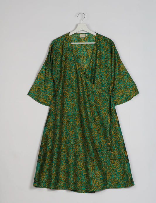 Sunset Coat - Green Tropical