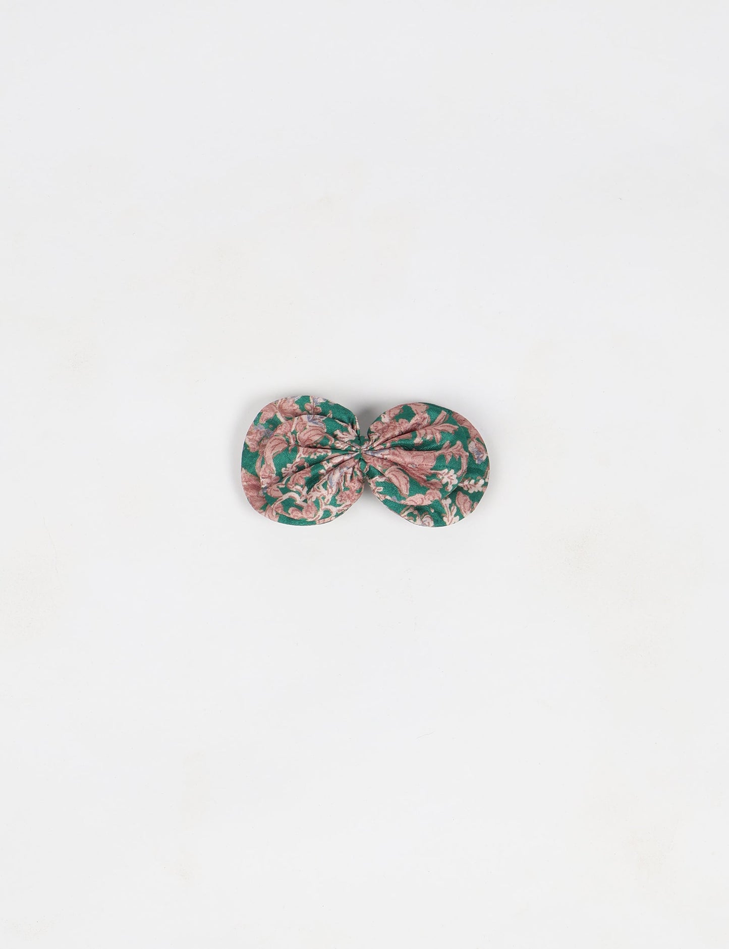 Stylish upcycled women's hairclip made from eco friendly products, reflecting the essence of upcycling fashion, ethical clothing, and sustainable apparel—ideal for those embracing slow fashion and earth friendly clothing.