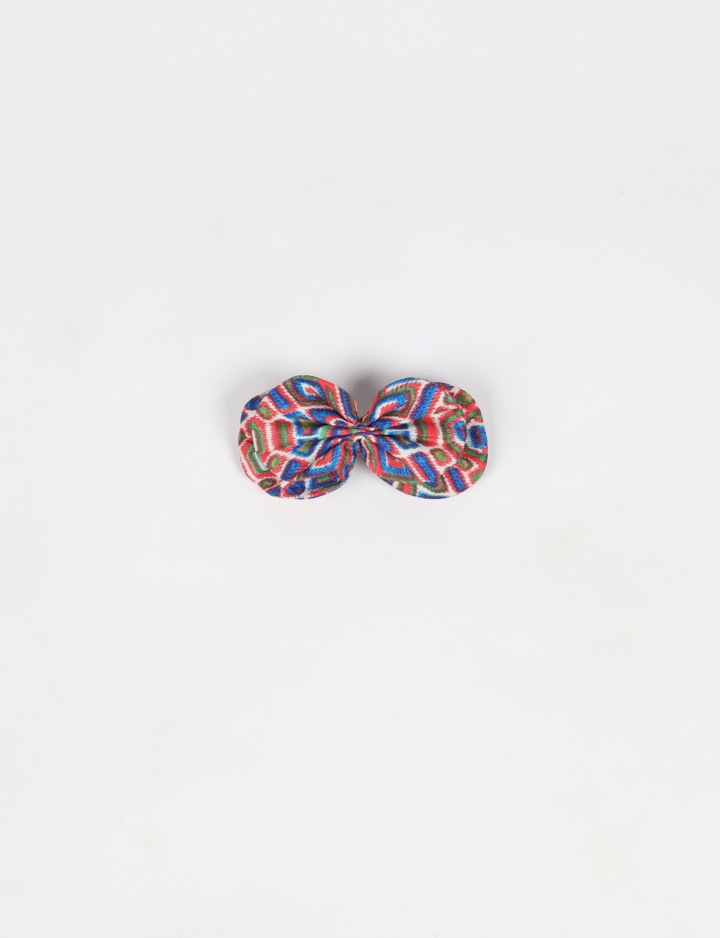 Stylish upcycled women's hairclip made from eco friendly products, reflecting the essence of upcycling fashion, ethical clothing, and sustainable apparel—ideal for those embracing slow fashion and earth friendly clothing.