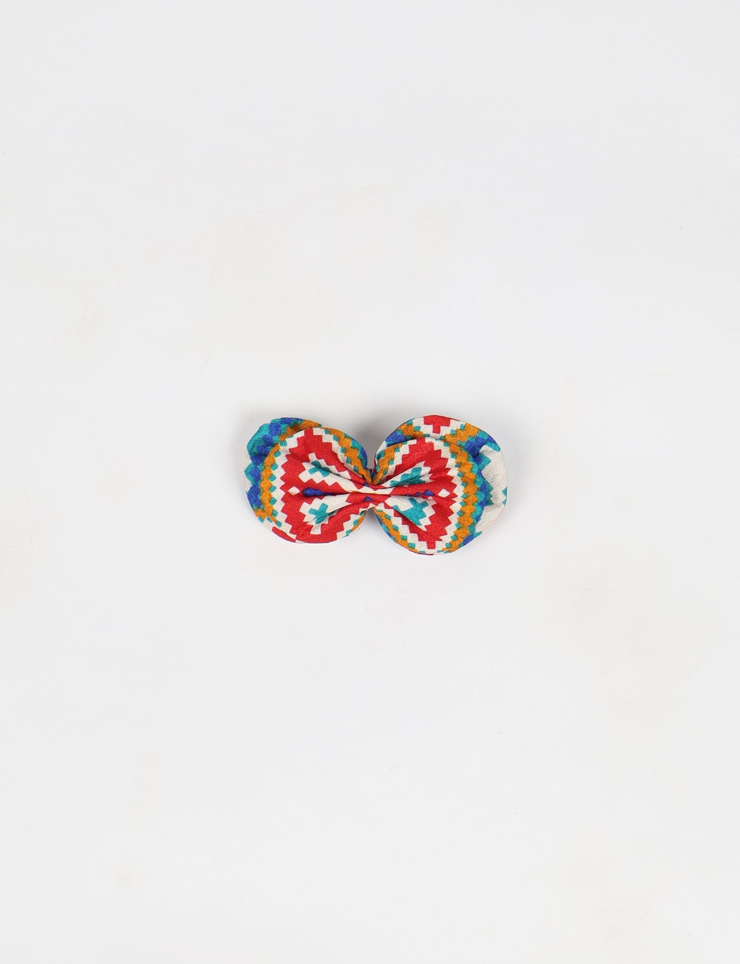 Stylish upcycled women's hairclip made from eco friendly products, reflecting the essence of upcycling fashion, ethical clothing, and sustainable apparel—ideal for those embracing slow fashion and earth friendly clothing.