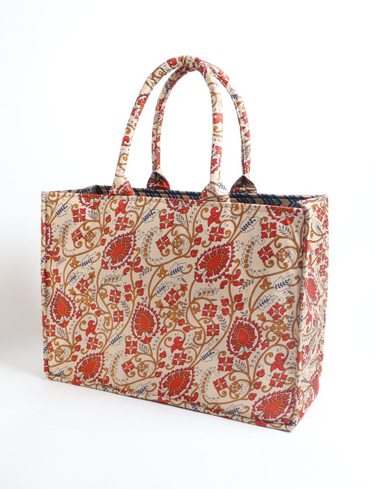 Elevate your eco-friendly style with our Work Tote Bag, a semi-structured, sustainable masterpiece. Soft padded handles, contrast lining, and an inside zipper pocket make it both stylish and functional. Perfect for carrying your laptop and more, this tote stands tall as a symbol of conscious fashion.