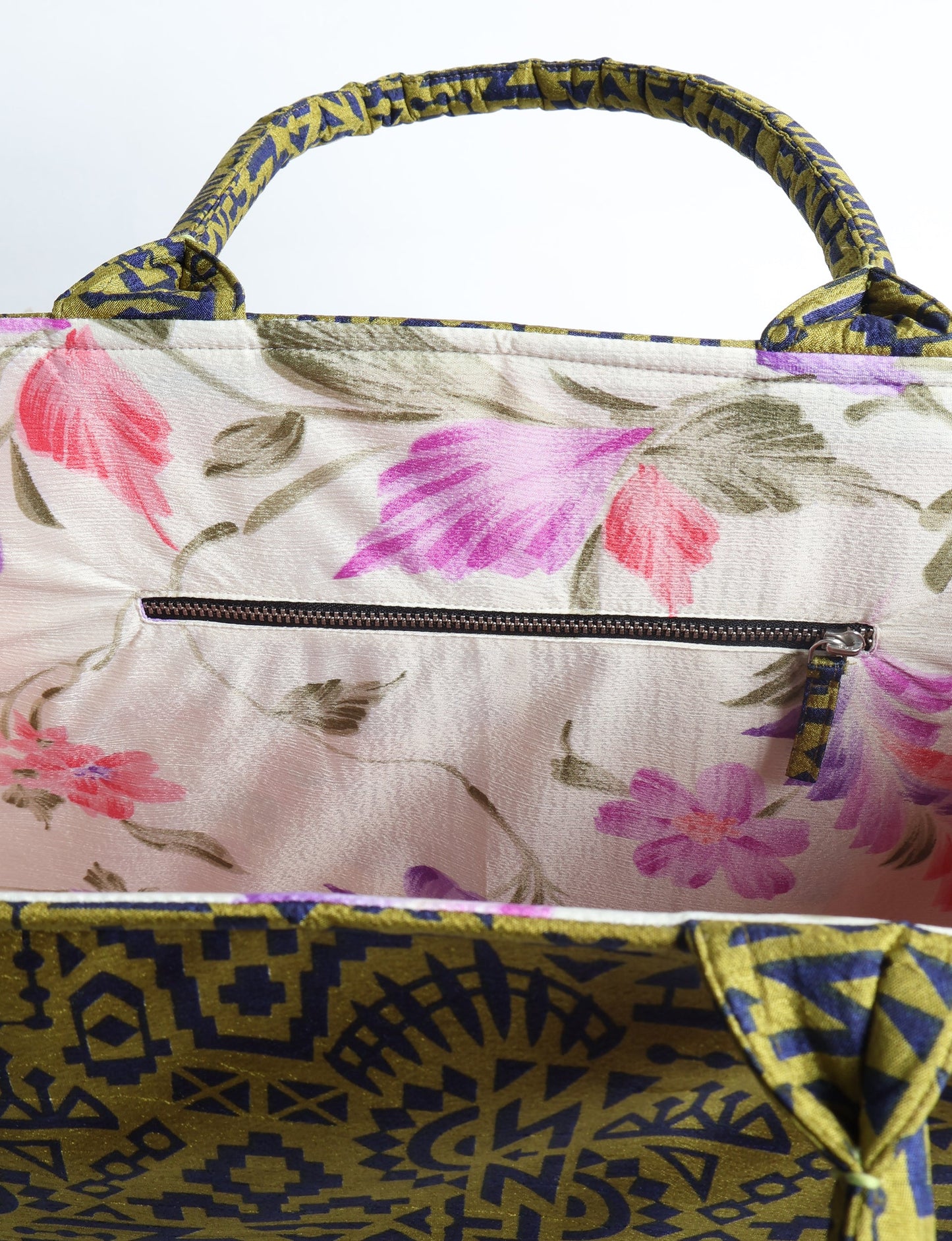 Elevate your eco-friendly style with our Work Tote Bag, a semi-structured, sustainable masterpiece. Soft padded handles, contrast lining, and an inside zipper pocket make it both stylish and functional. Perfect for carrying your laptop and more, this tote stands tall as a symbol of conscious fashion.