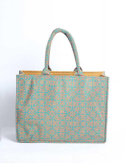 Elevate your eco-friendly style with our Work Tote Bag, a semi-structured, sustainable masterpiece. Soft padded handles, contrast lining, and an inside zipper pocket make it both stylish and functional. Perfect for carrying your laptop and more, this tote stands tall as a symbol of conscious fashion.