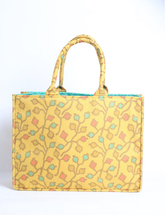 Elevate your eco-friendly style with our Work Tote Bag, a semi-structured, sustainable masterpiece. Soft padded handles, contrast lining, and an inside zipper pocket make it both stylish and functional. Perfect for carrying your laptop and more, this tote stands tall as a symbol of conscious fashion.