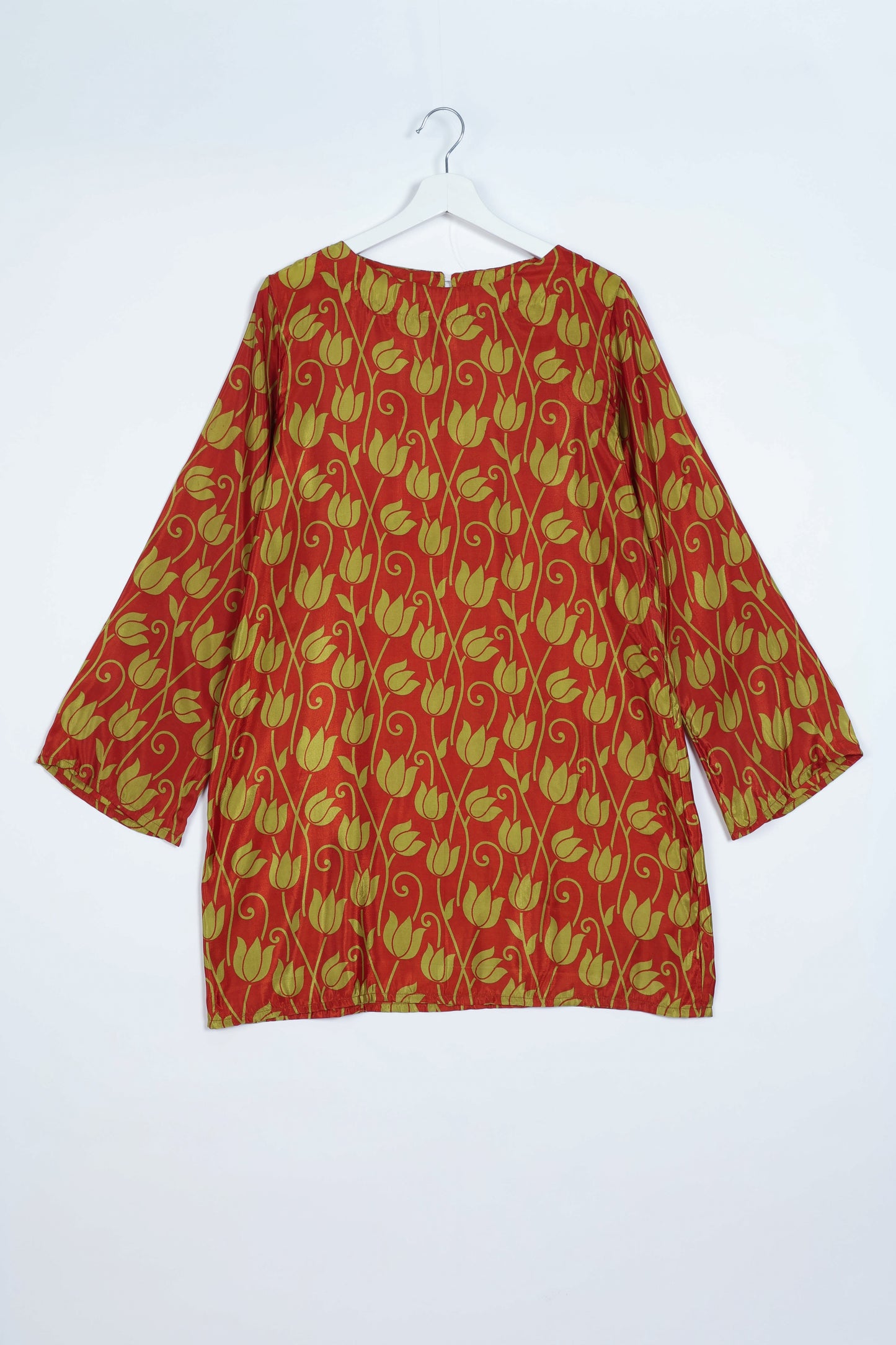 Swing Dress - Orange Floral