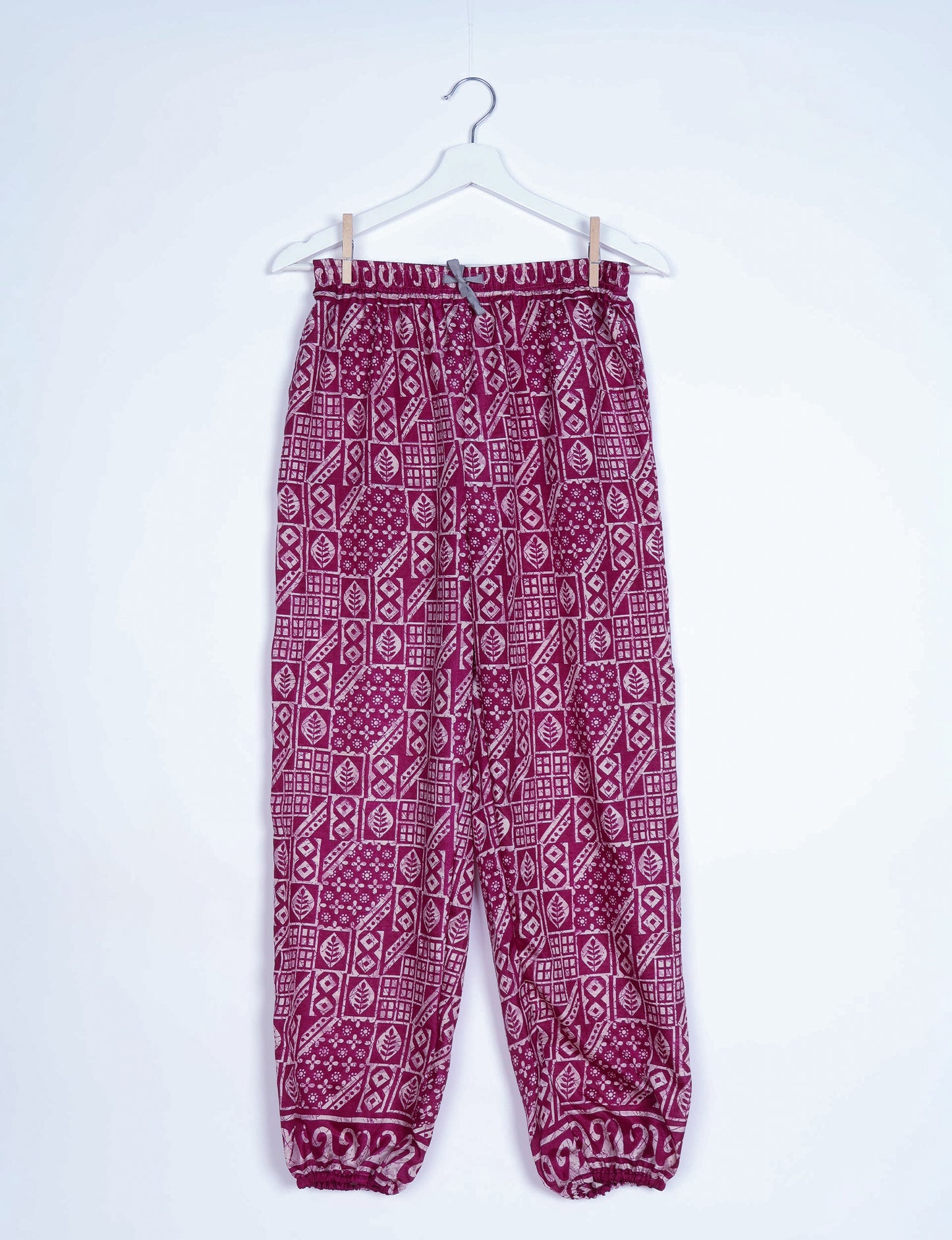 Jogger Pants - Pink Indian Ethnic