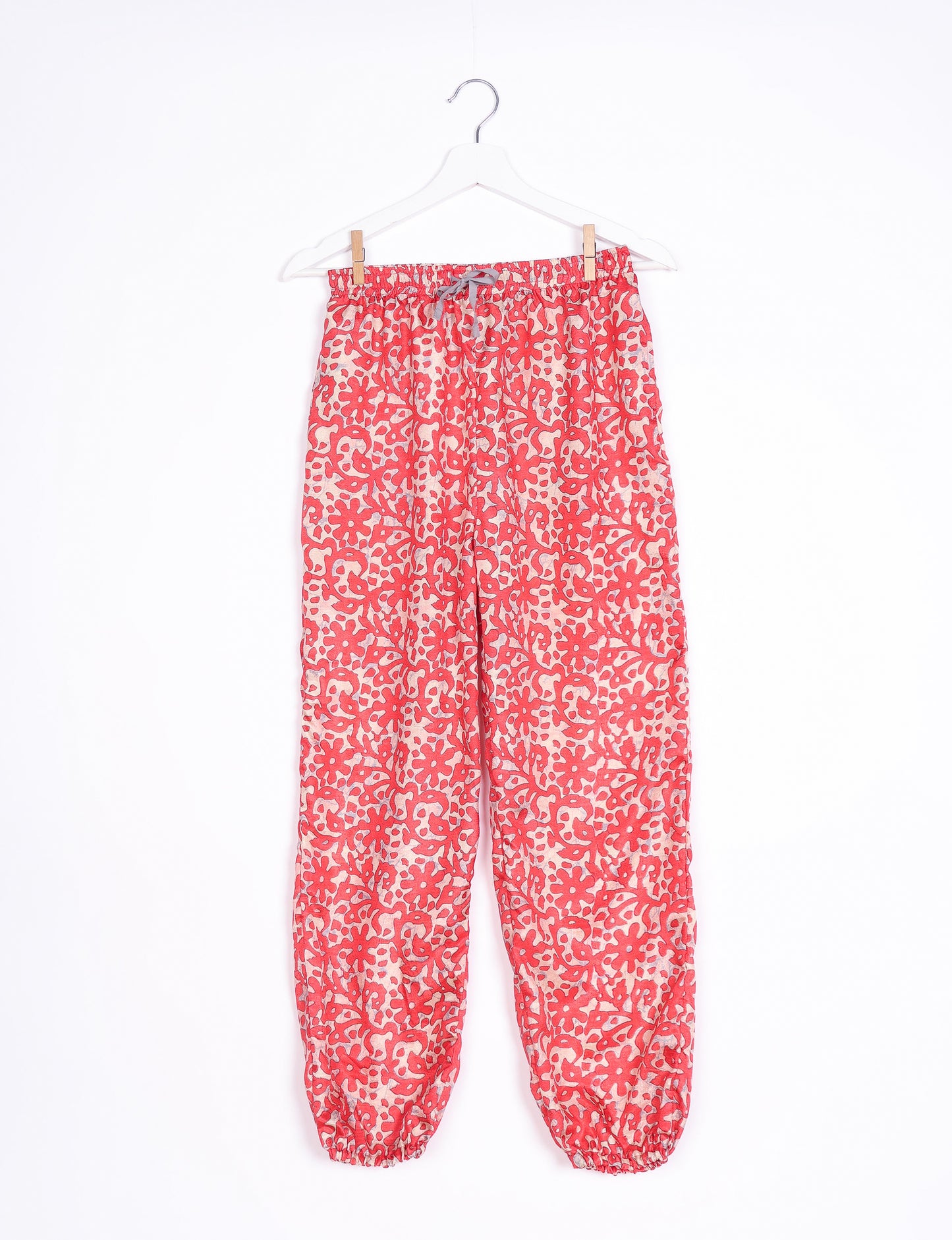 Jogger Pants - Beige Tropical