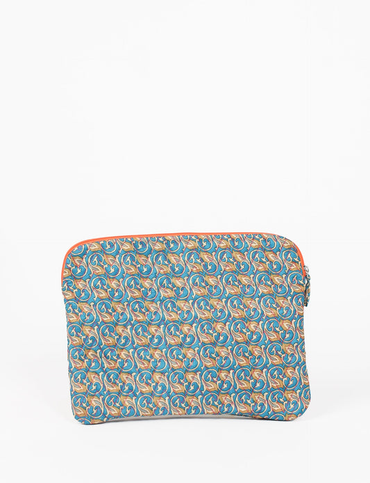 Eco-friendly meets tech-savvy in our QUILTED LAPTOP SLEEVE 13-14 inches. Stylishly quilted for durability, this sleeve offers protection and ethical fashion for your 13"-14" laptop. Secure your device with the zippered closure and carry it sustainably wherever you go.