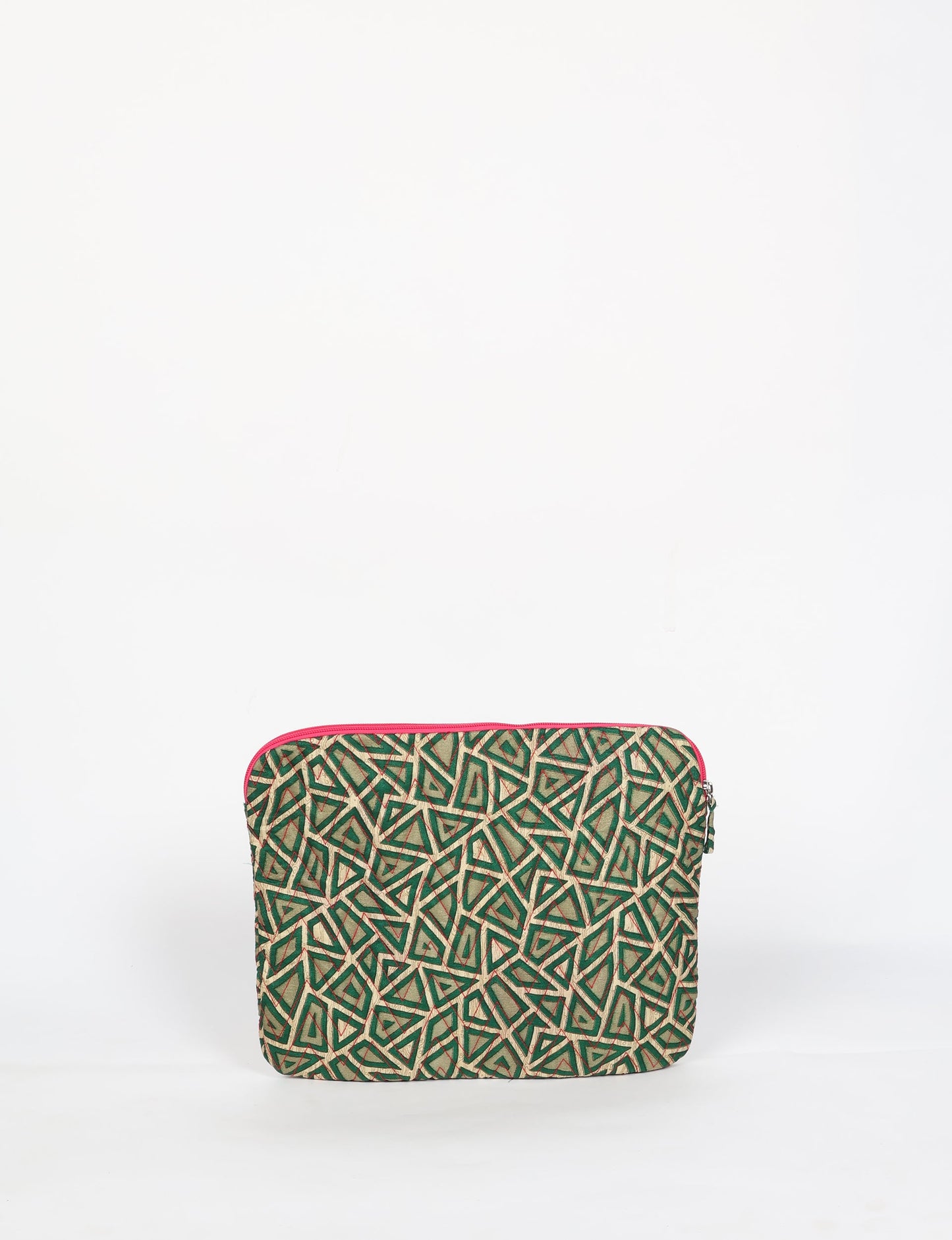 Eco-friendly meets tech-savvy in our QUILTED LAPTOP SLEEVE 13-14 inches. Stylishly quilted for durability, this sleeve offers protection and ethical fashion for your 13"-14" laptop. Secure your device with the zippered closure and carry it sustainably wherever you go.