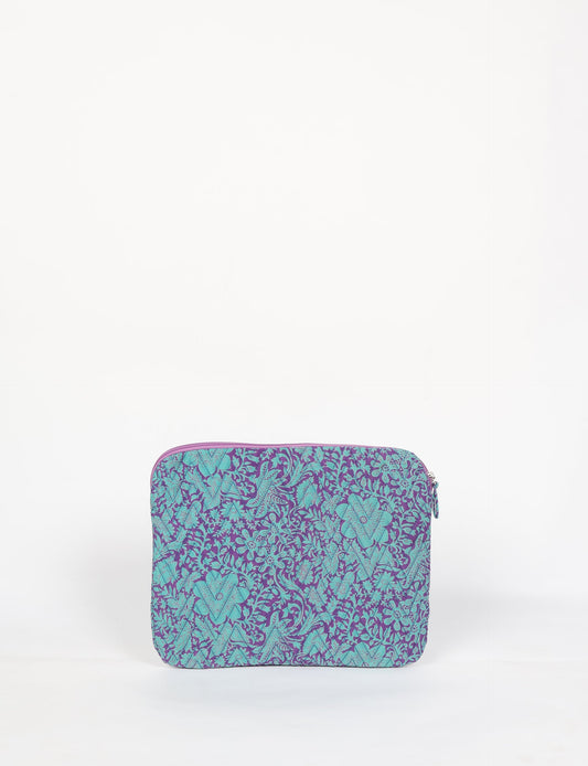 Eco-friendly meets tech-savvy in our QUILTED LAPTOP SLEEVE 13-14 inches. Stylishly quilted for durability, this sleeve offers protection and ethical fashion for your 13"-14" laptop. Secure your device with the zippered closure and carry it sustainably wherever you go.