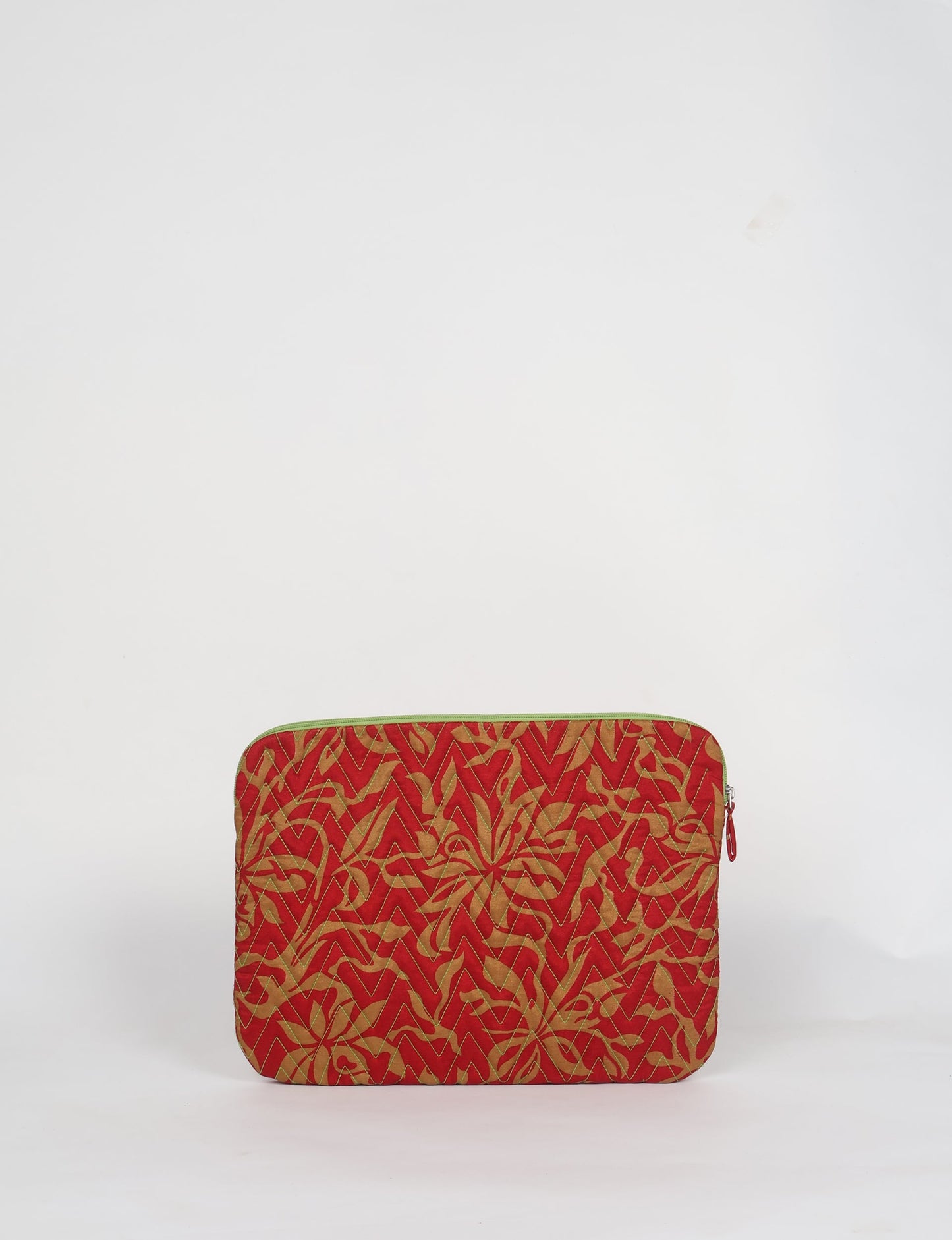 Elevate your tech style with our QUILTED LAPTOP SLEEVE 15-16 inches. Crafted with eco-friendly materials, the quilted design provides cushioning and durable protection for your 15"-16" laptop. Lightweight and stylish, with a secure zipper closure – your ethical choice for sustainable tech storage.