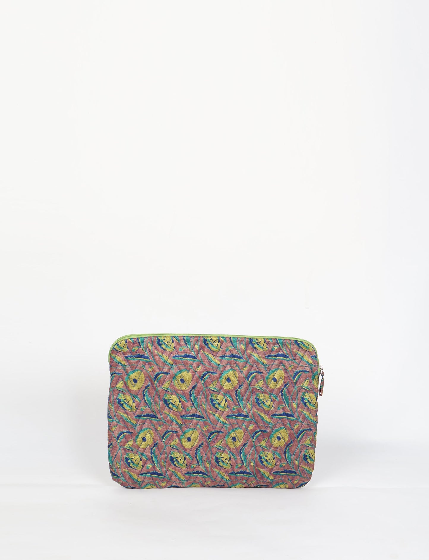 Elevate your tech style with our QUILTED LAPTOP SLEEVE 15-16 inches. Crafted with eco-friendly materials, the quilted design provides cushioning and durable protection for your 15"-16" laptop. Lightweight and stylish, with a secure zipper closure – your ethical choice for sustainable tech storage.