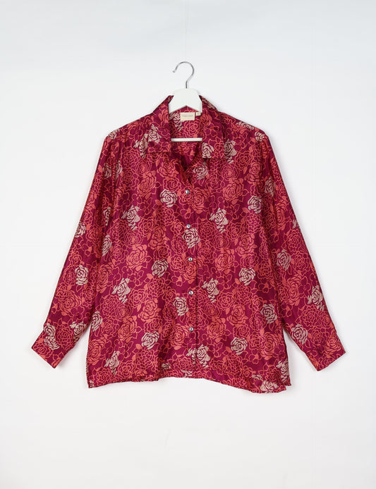 Resort Shirt - Pink Floral