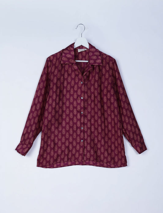 Resort Shirt - Red Micro Design