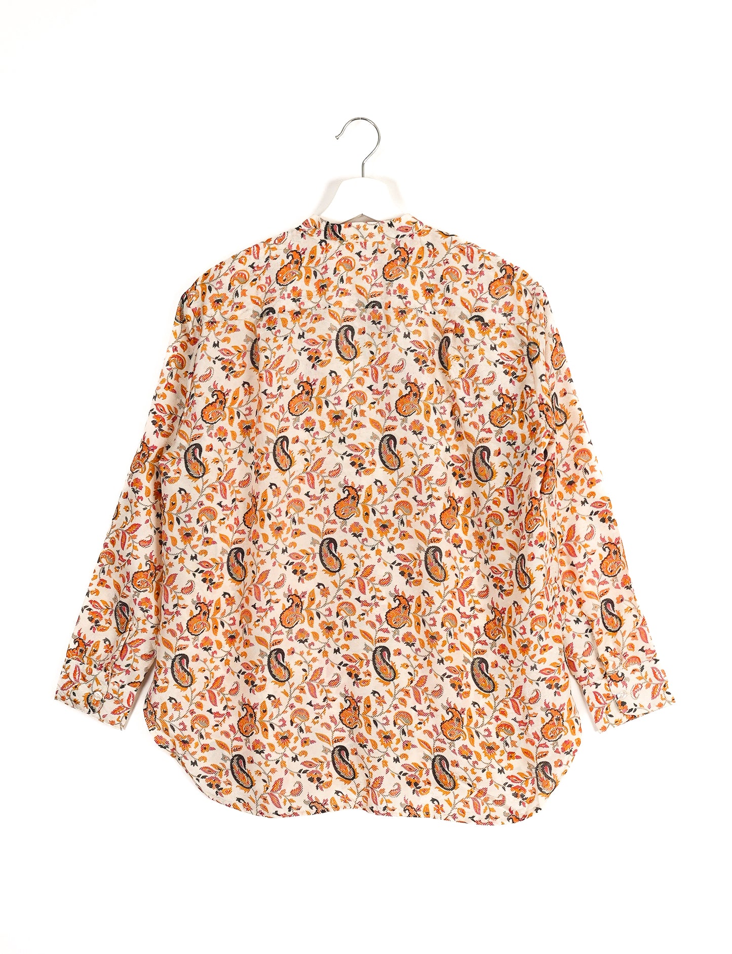 Longline Shirt - White Eclectic