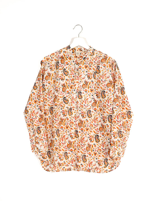 Longline Shirt - White Eclectic