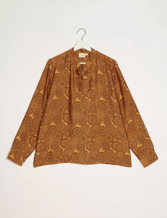 Day Blouse - Yellow Indian Ethnic