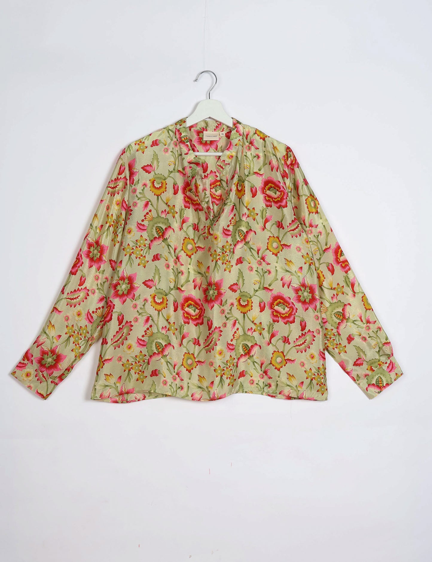 Day Blouse - Beige Tropical