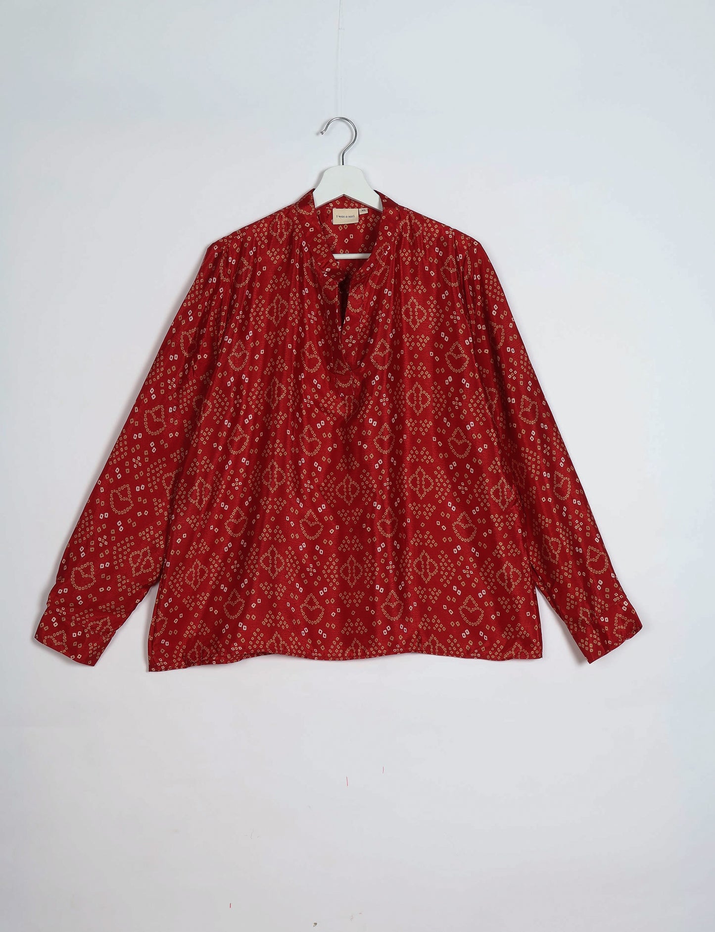 Day Blouse - Red Indian Ethnic