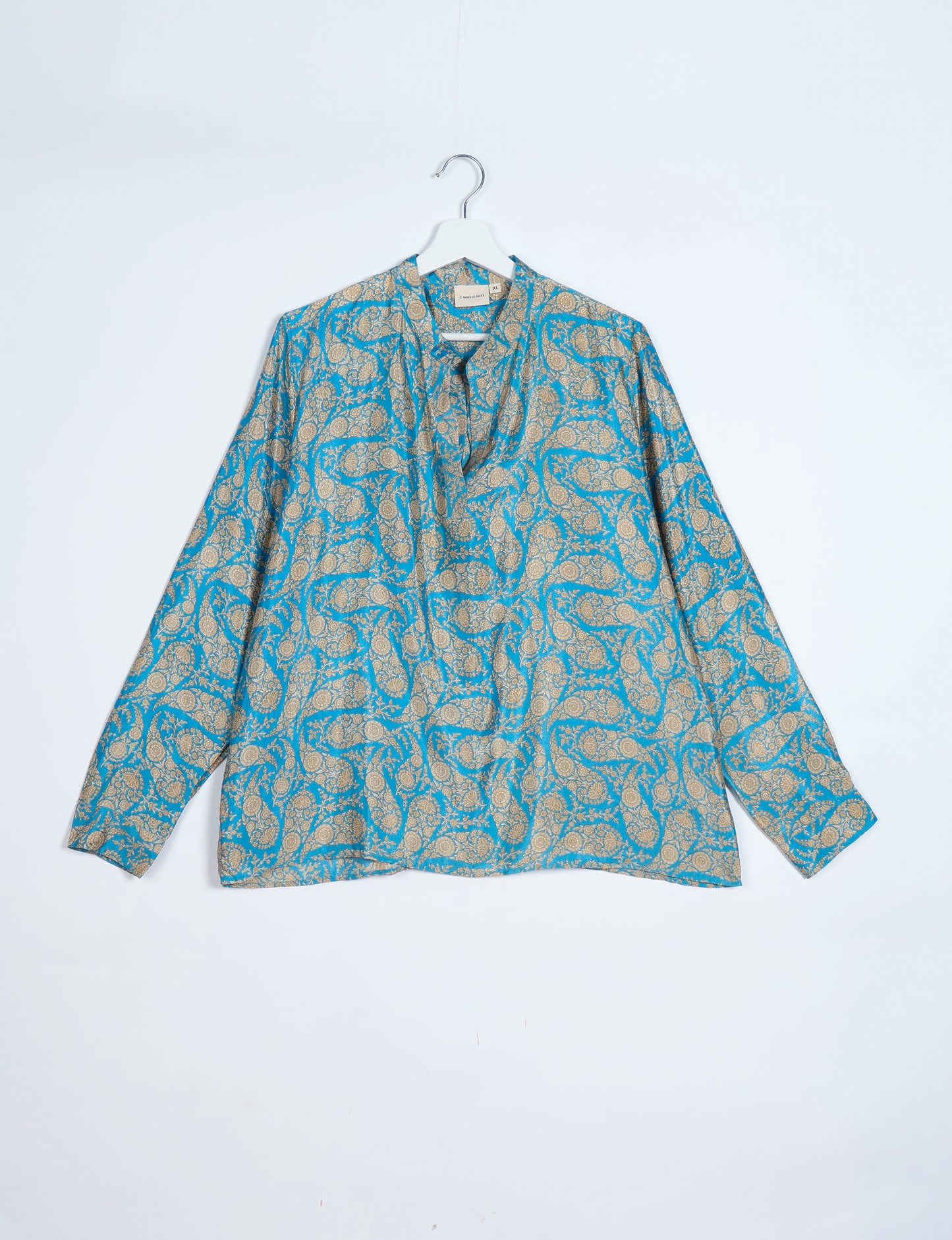 Day Blouse - Blue Tropical