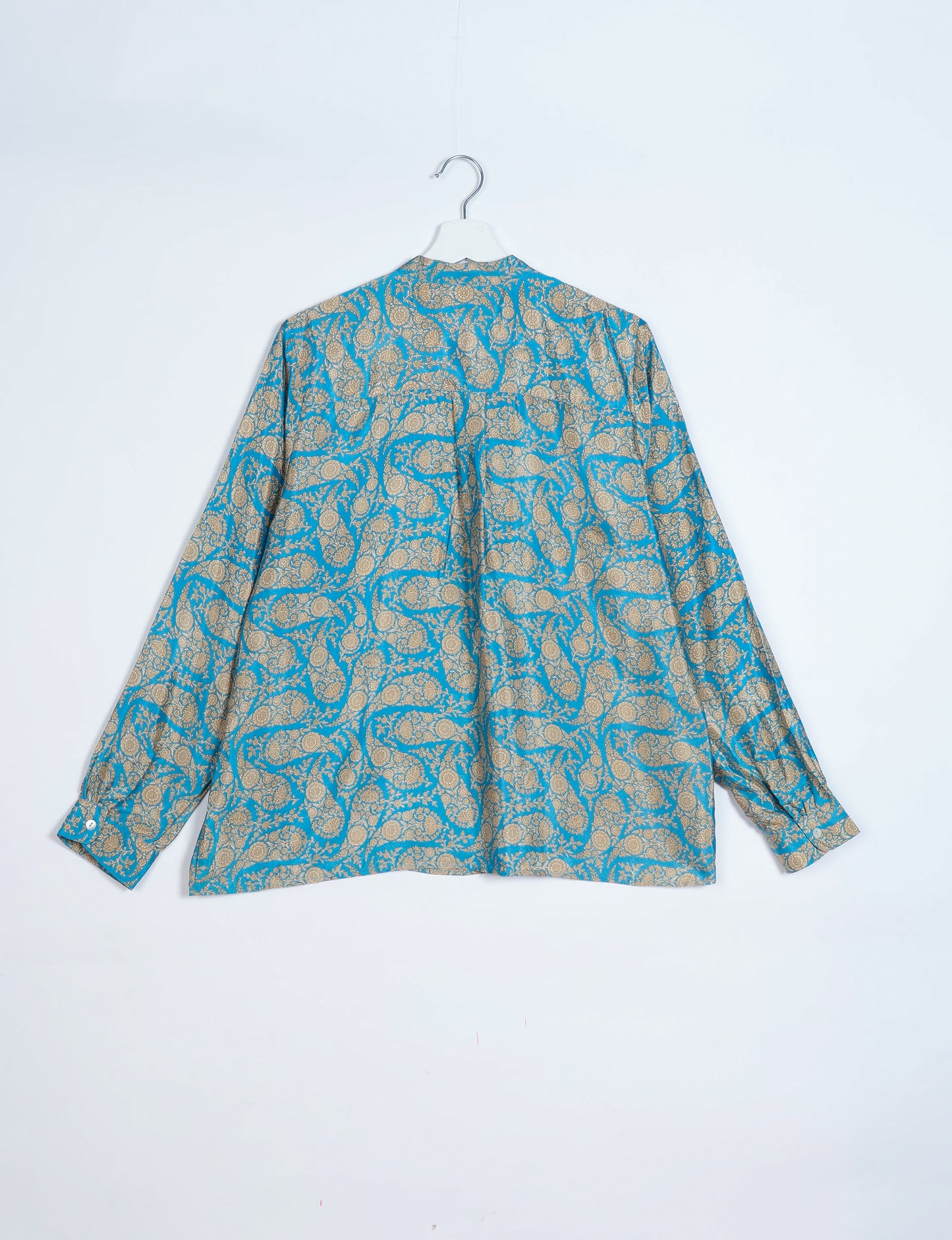 Day Blouse - Blue Tropical