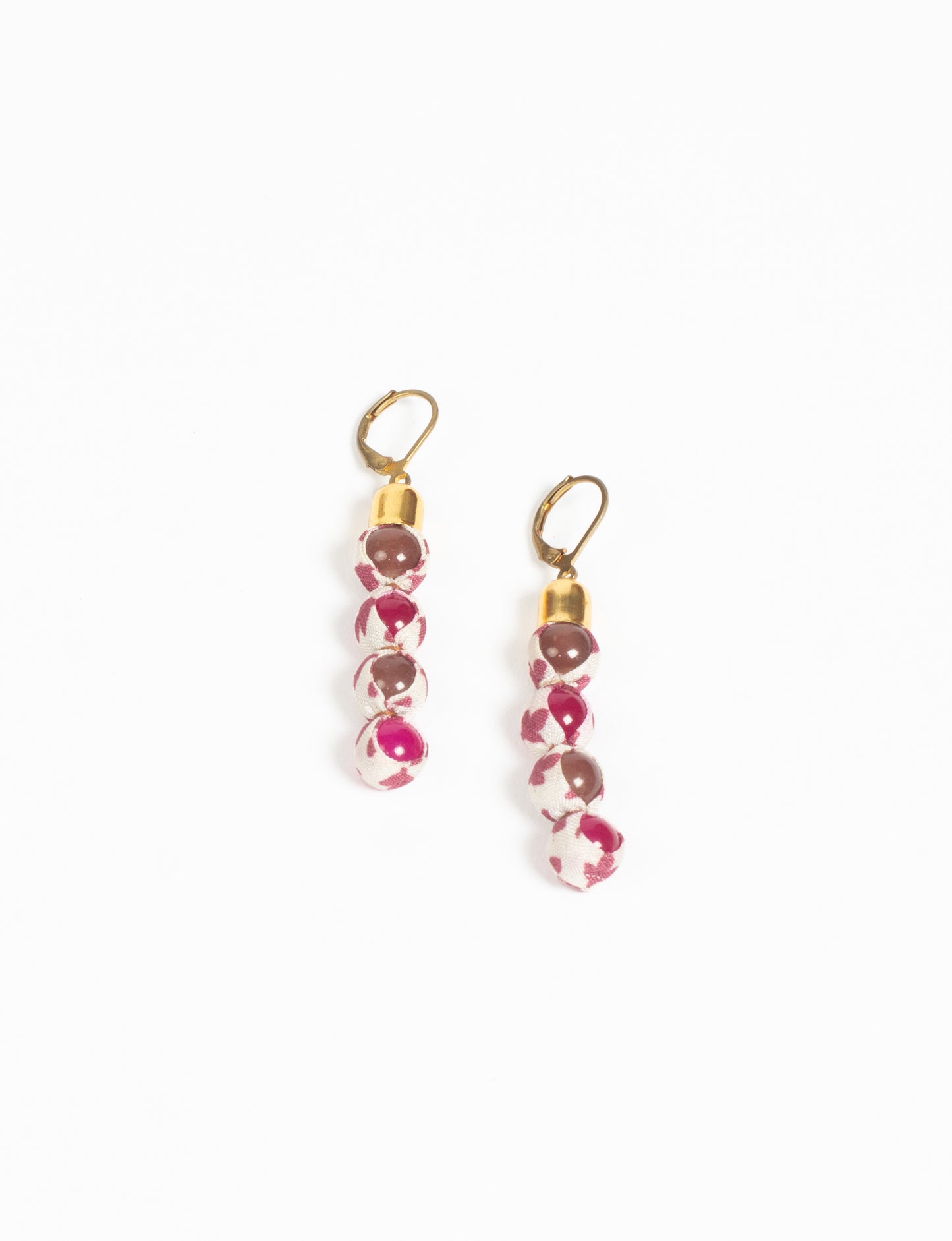 BEADED DANGLER EARRINGS