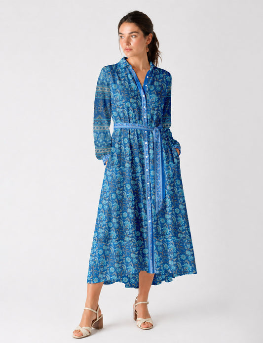 Stylish long shirt dress for everyday wear and travel