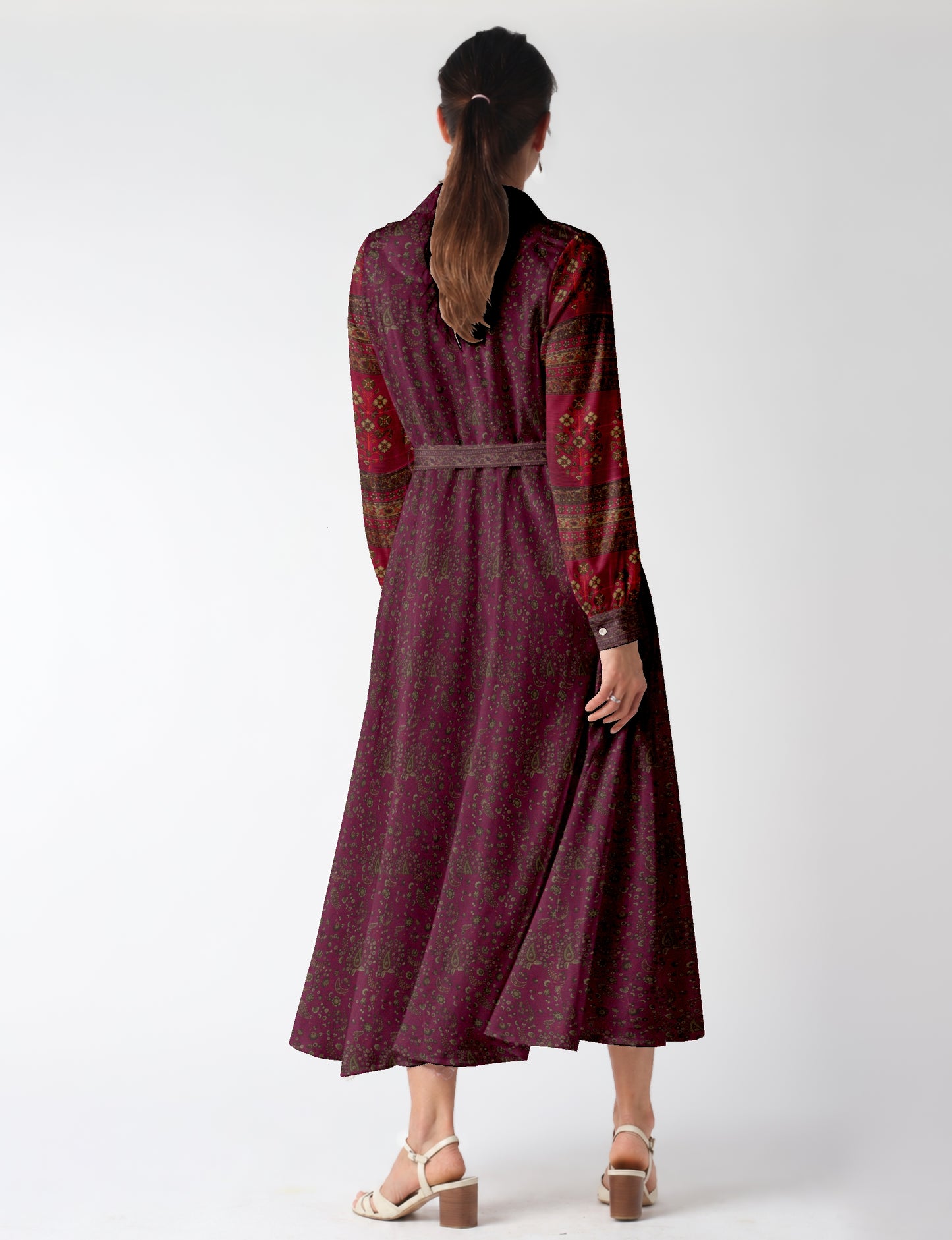 Stylish long shirt dress for everyday wear and travel